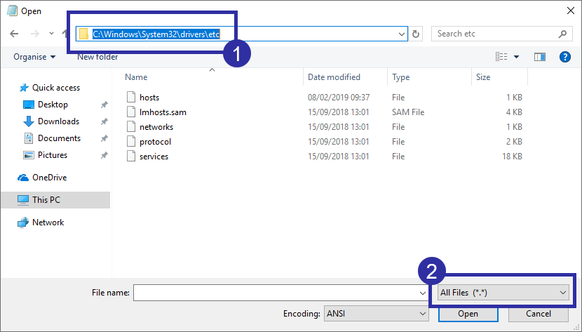 Windows10エッジブラウザ03でWebサイトをブロックする